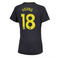 Maglia Calcio Everton Ashley Young #18 Seconda Divisa Donna 2024-25 Manica Corta